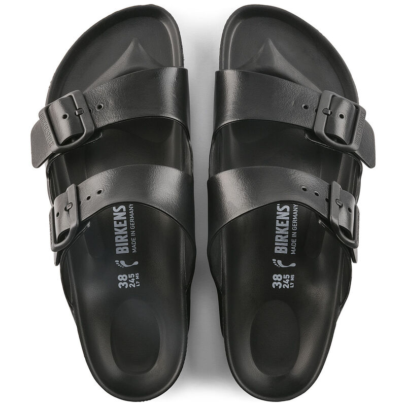 Birkenstock Arizona Eva Black Narrow Width Sandal image number 3
